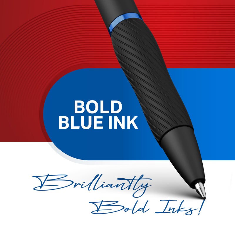 Sharpie S-Gel Gel Pens Medium Point (0.7mm) Blue Ink Gel Pen 4 Count - Image 3